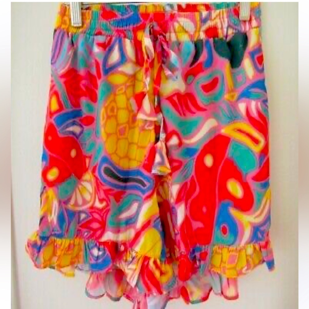 NWT Kenny florets resort short. Sz l - Picture 5 of 10